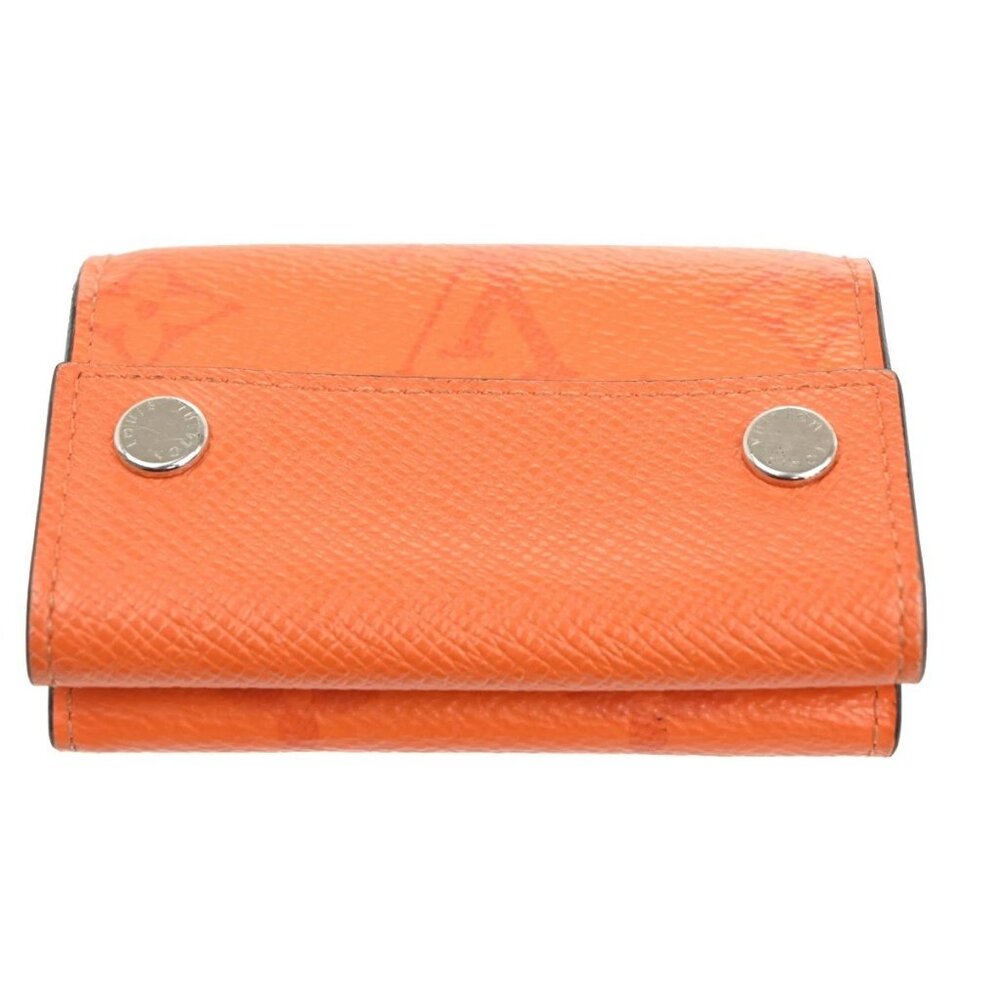 LOUIS VUITTON Wallet Compact Monogram Taiga Rama Leather Orange M69245 31CA642 - Picture 5 of 11